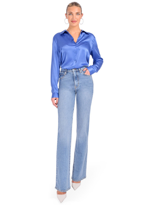 FRAME The Arrow in Leela in Blue Full Outfit 