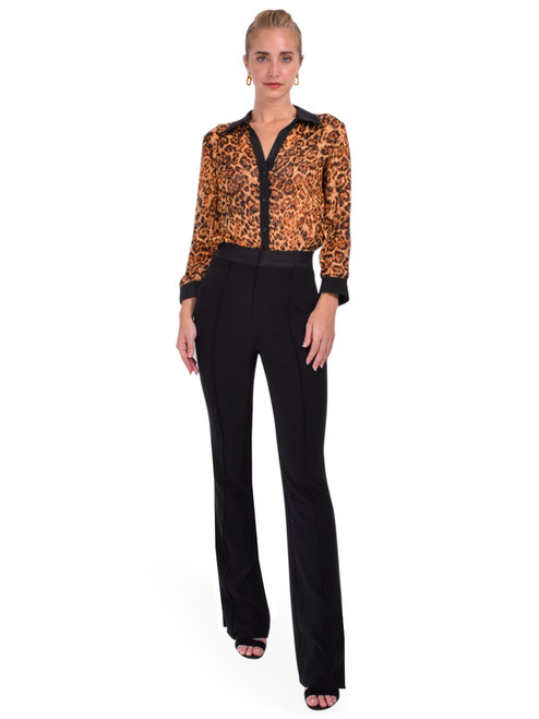 Cinq a Sept Finn Pant in Black Full Outfit 