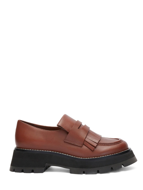 3.1 PHILLIP LIM Kate Tassel Loafer in Brandy Side View 