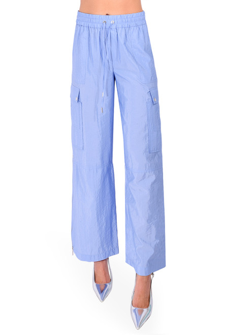CINQ À SEPT Indira Pants in Blue Front View 