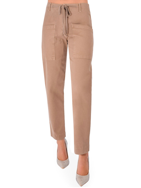 PHARAOH Ezra Pant in Tencel Twill Drift Front View 