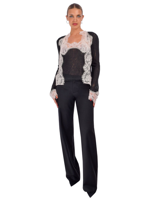 RE/DONE City Trouser in Black Full Outfit 