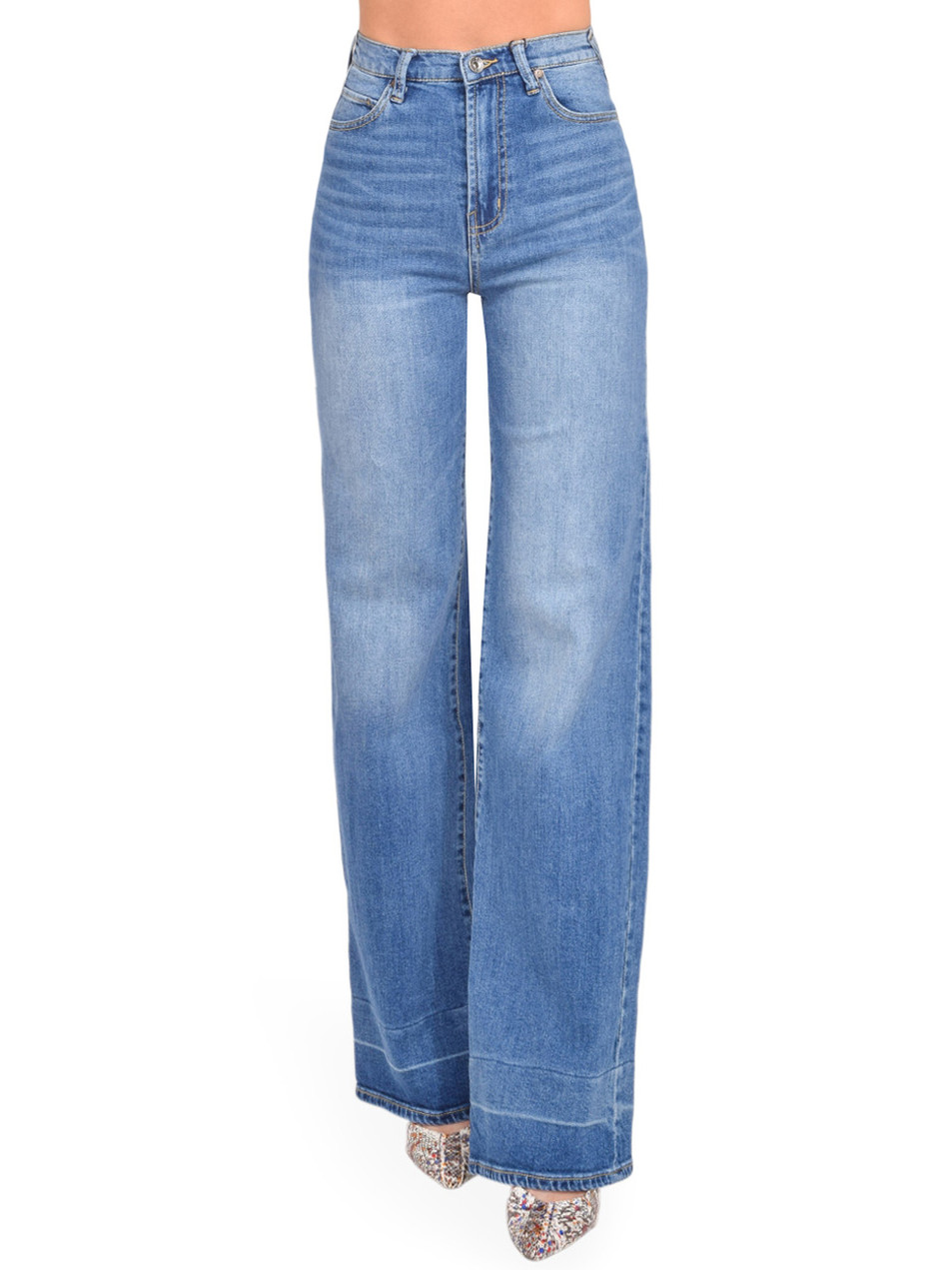 Serra Basic Flared Jeans / Blue