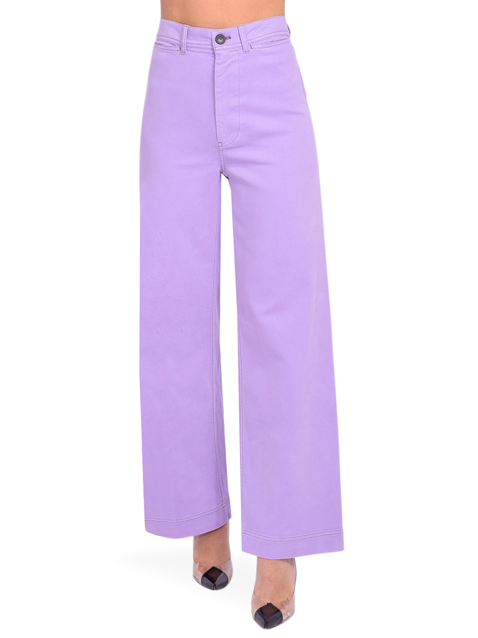 BELLEROSE Lottie Pant in Violette Front View 