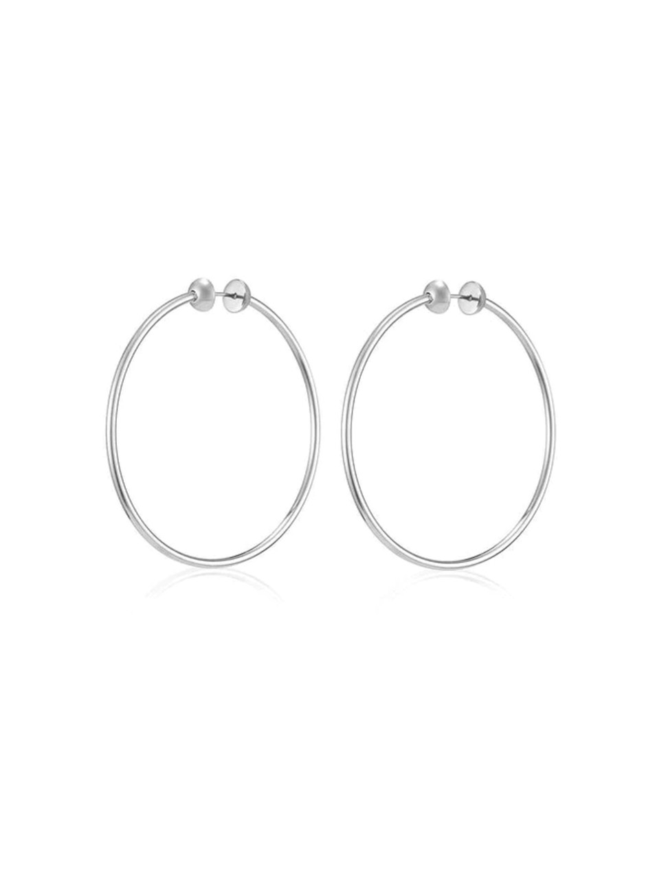 Misa Jewelry High End Earrings - Full Circle Small Hoops