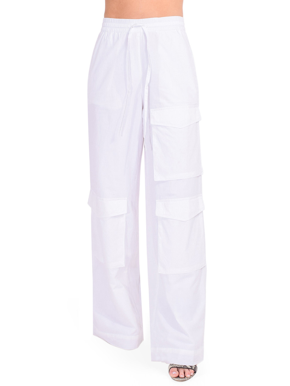 LE SUPERBE Kraft Werk Pant in White