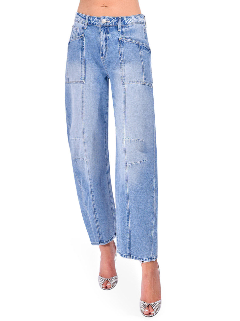 L'Agence Cody High Rise Rodeo Jeans in Brigade