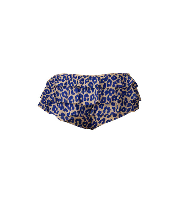 3.1 Phillip Lim Cobalt Blue Ruffle Back Briefs