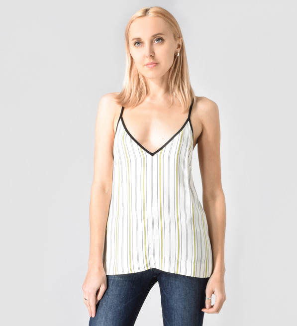Bec & Bridge Soleil Vintage Stripe Camisole Close Up Front View 
