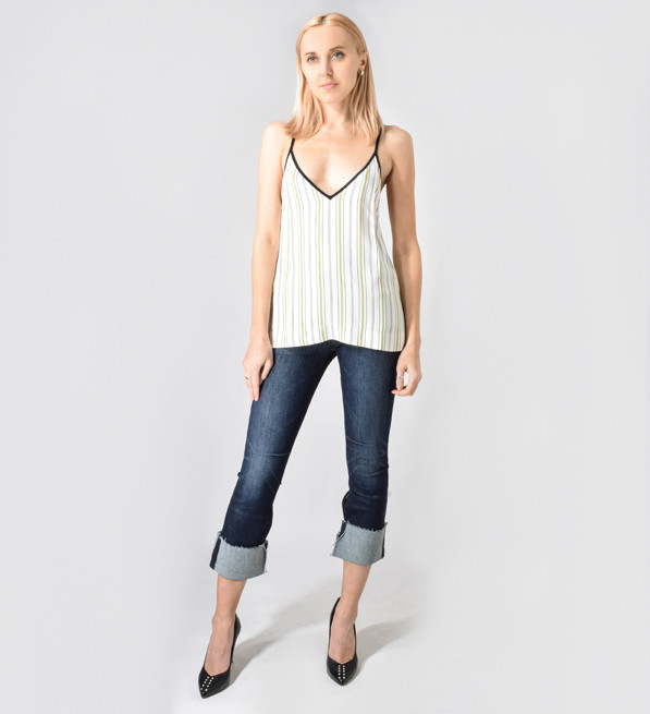 Bec & Bridge Soleil Vintage Stripe Camisole Front View 