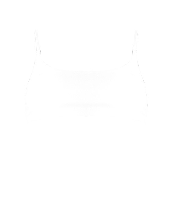 David Lerner Madeline Bralette in White