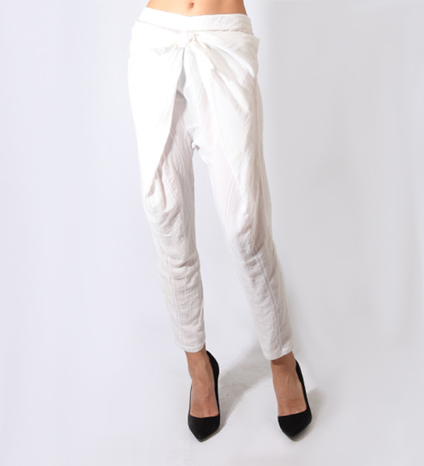 TryB212 Felicia Pant in Porcelain Front View 