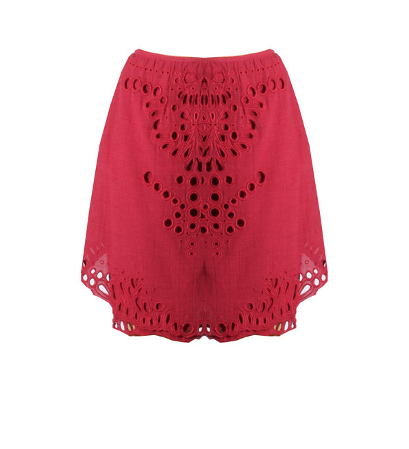IRO Carina Skirt in Wine Product Shot 