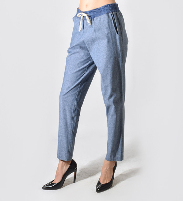 Line Dry Slim Pants Side View 