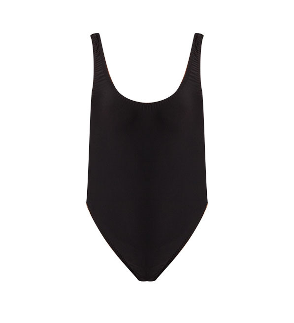 HAH Rebecchah Bodysuit in Noir Product Shot 