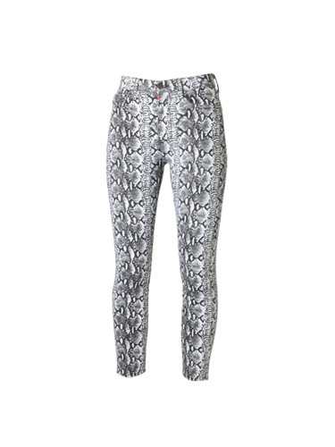 Alice & Olivia Good High Rise Skinny Jeans in Snake  Product Shot 