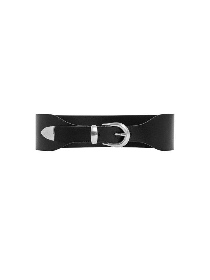 IRO Roanoke Belt in Black Product Shot 
