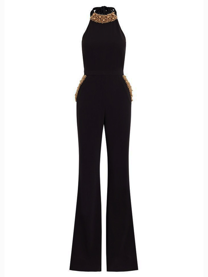 Rachel Zoe Haltson Jumpsuit In Black