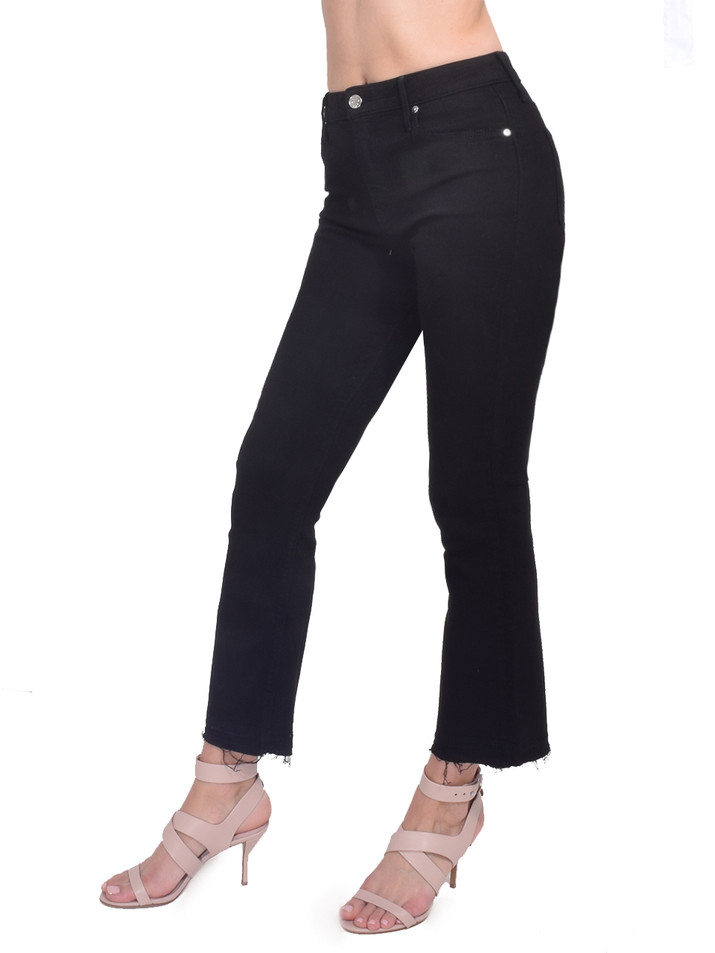 RtA Brandi Jeans in Max Black Side View 