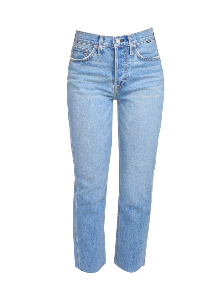 NO END Astoria High Rise Straight Crop Jean Product Shot 