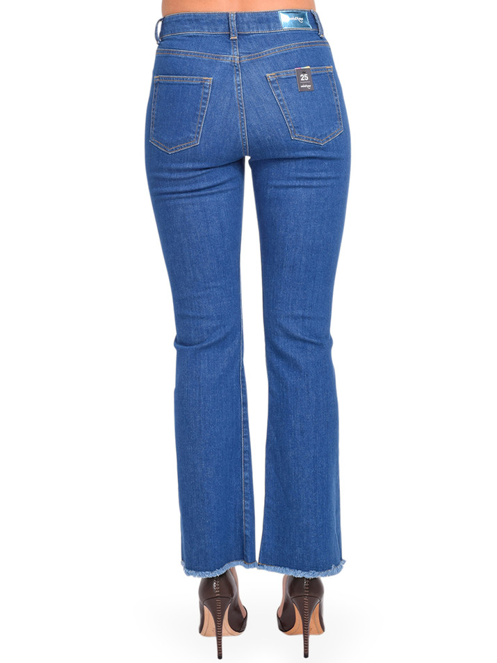 Ottod'Ame Ribcage Bootcut Jean Back View 