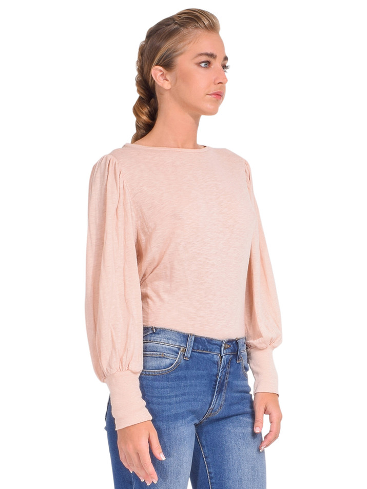 BELLEROSE Milie T-Shirt in Ballet Side View 