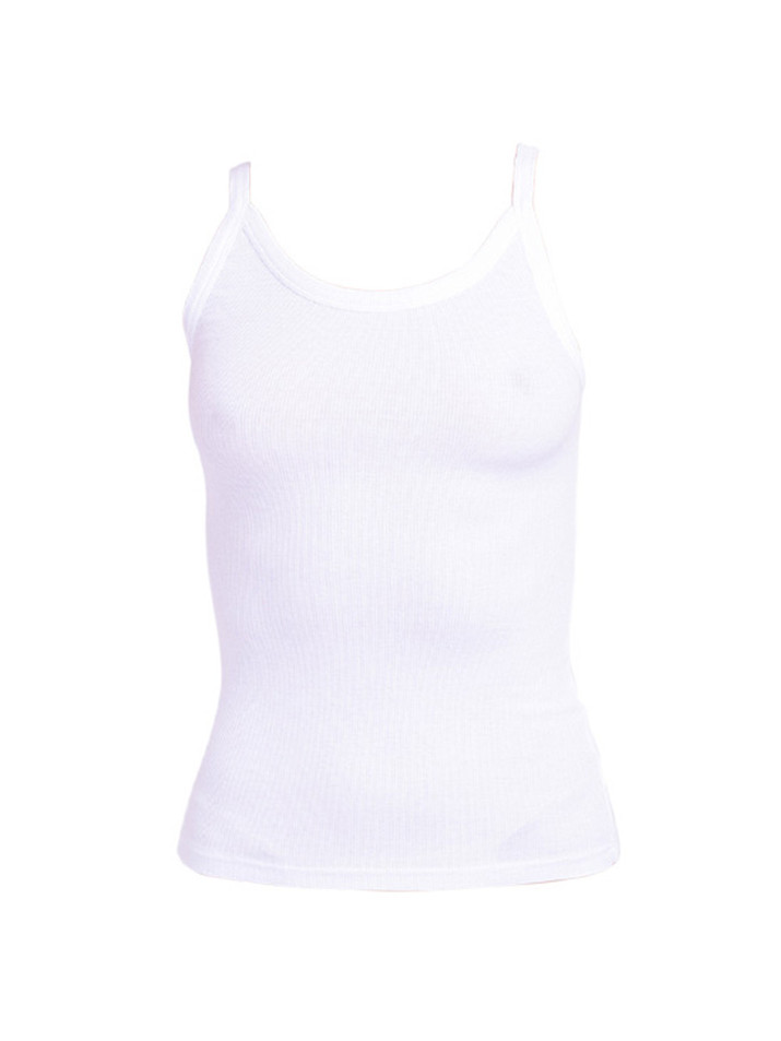 Cotton Citizen Standard Tank Top in White Product Shot 