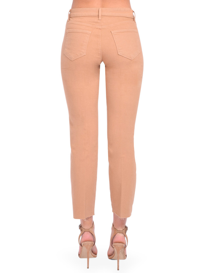 L'Agence Sada Jean in Mocha Back View 