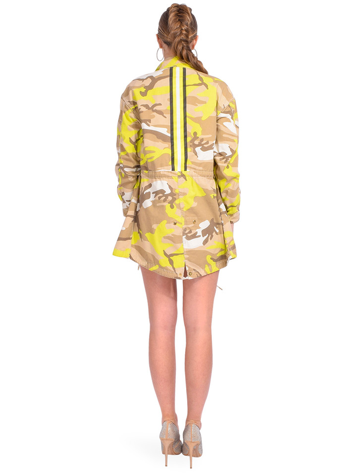 LE SUPERBE Electric Camo Anorak Back View  