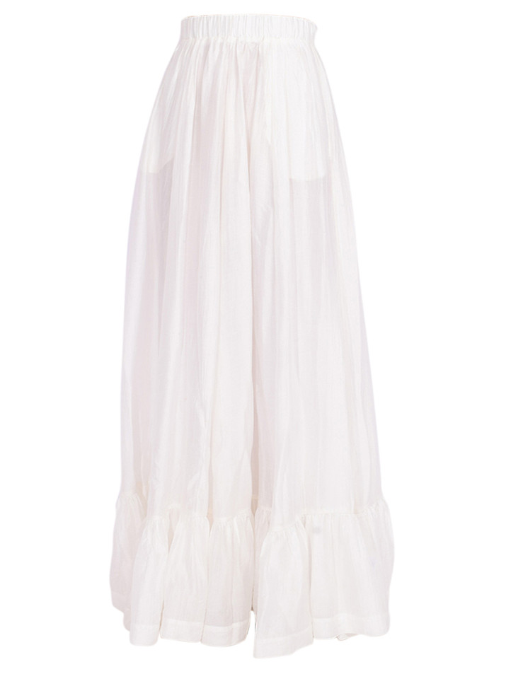 SABINA MUSAYEV Kylo Skirt in Ivory Product Shot 