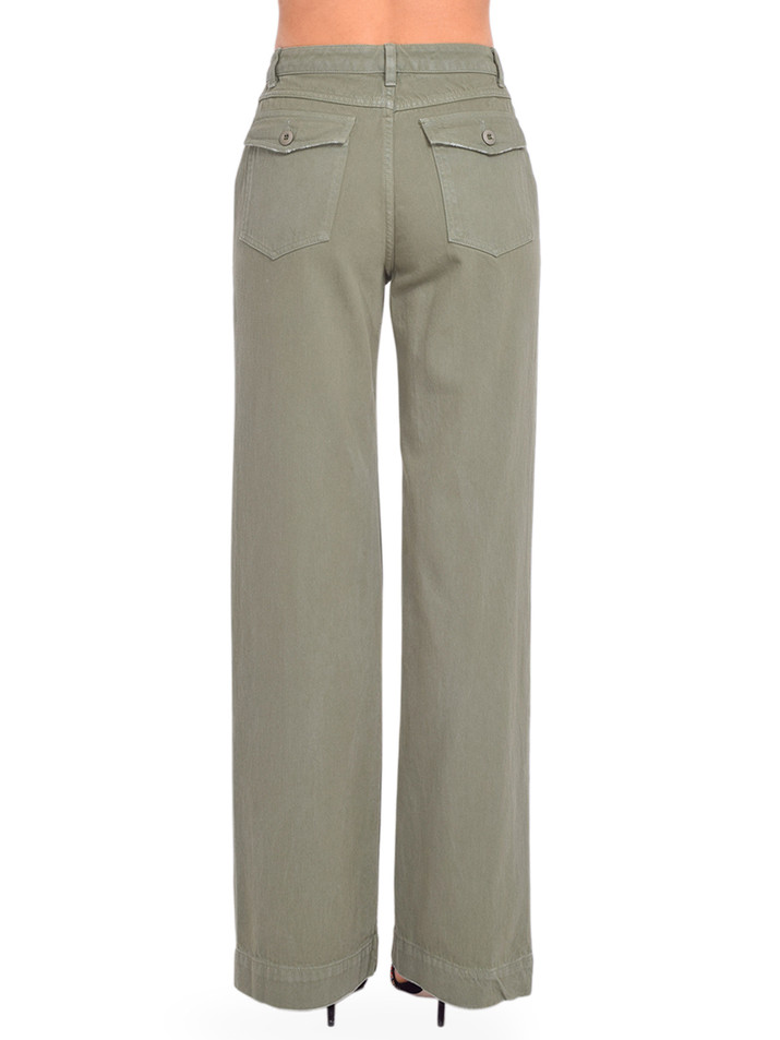LE SUPERBE Brenda Pant in Kush Back View 