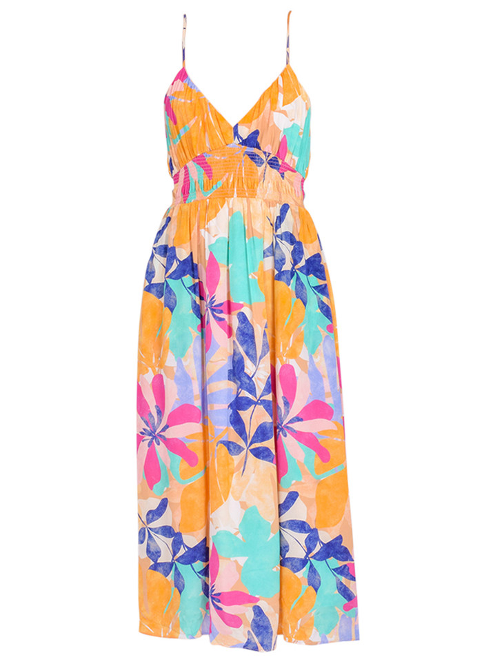 GILNER FARRAR Amelie Dress in Hawaiian Punch