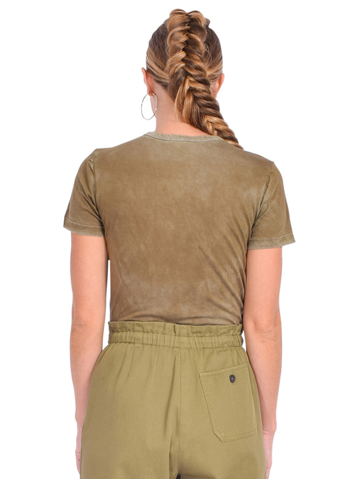 COTTON CITIZEN Standard Tee in Vintage Fern Back View  