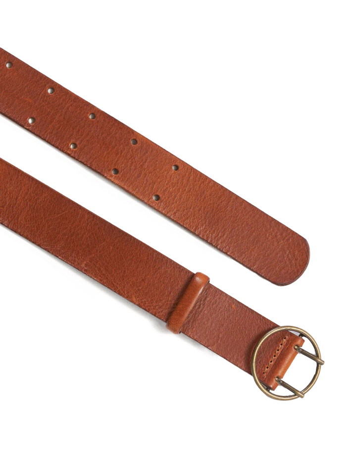 BELLEROSE Selya Belt in Cognac Details 