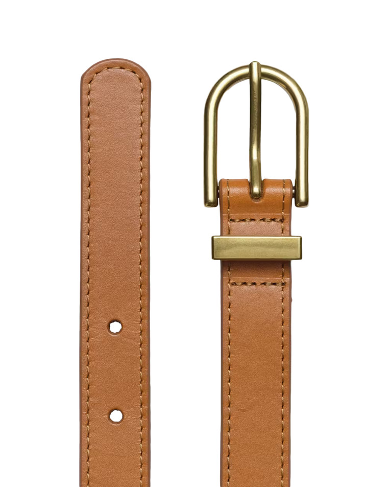 FRAME Simple Art-Deco Belt in Natural Details