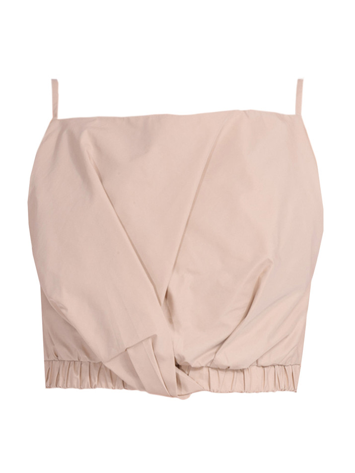 3.1 Phillip Lim Twist Open Back Cami in Khaki Product Shot 