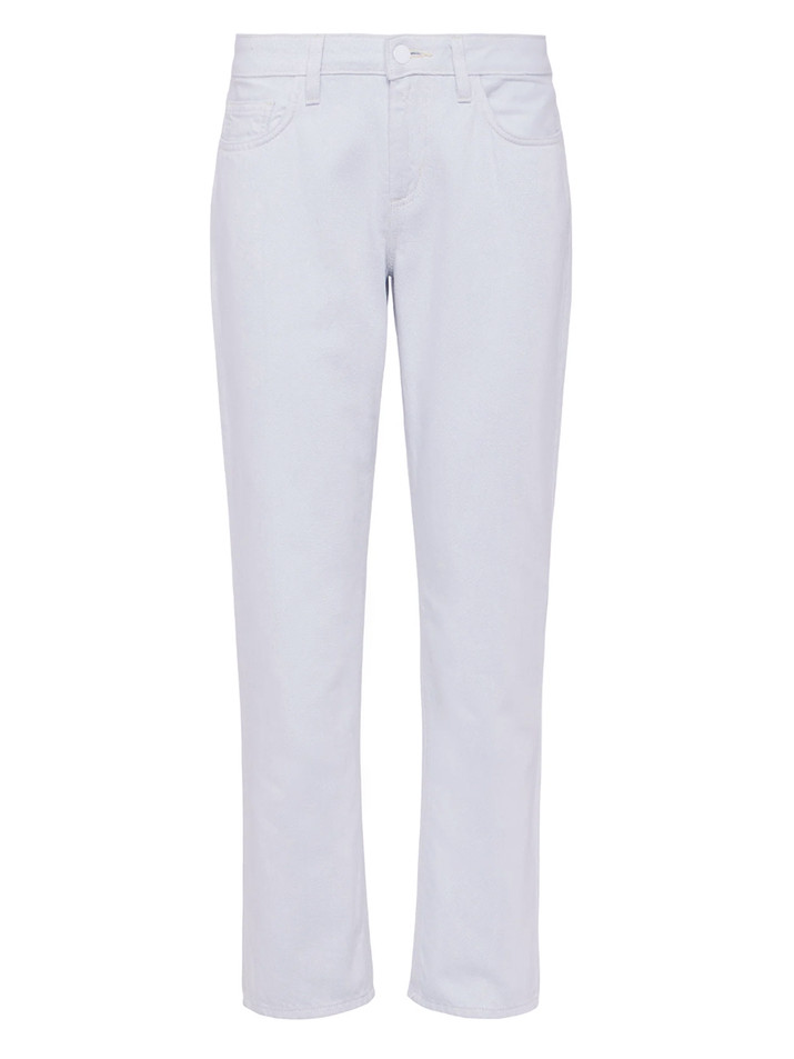L'AGENCE Mateo Slouchy Straight Leg Jean in Blue Frost Product Shot 