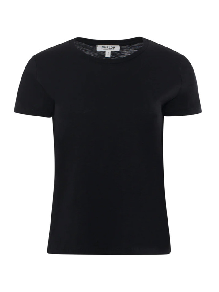 CHRLDR Jane Tee in Black Product Shot