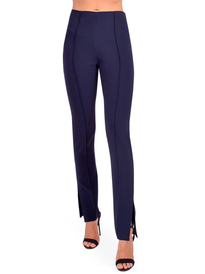 Cinq a Sept Brianne Pant in Navy Front View