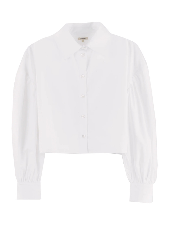 Bellerose Kinga Shirt in White Product Shot 