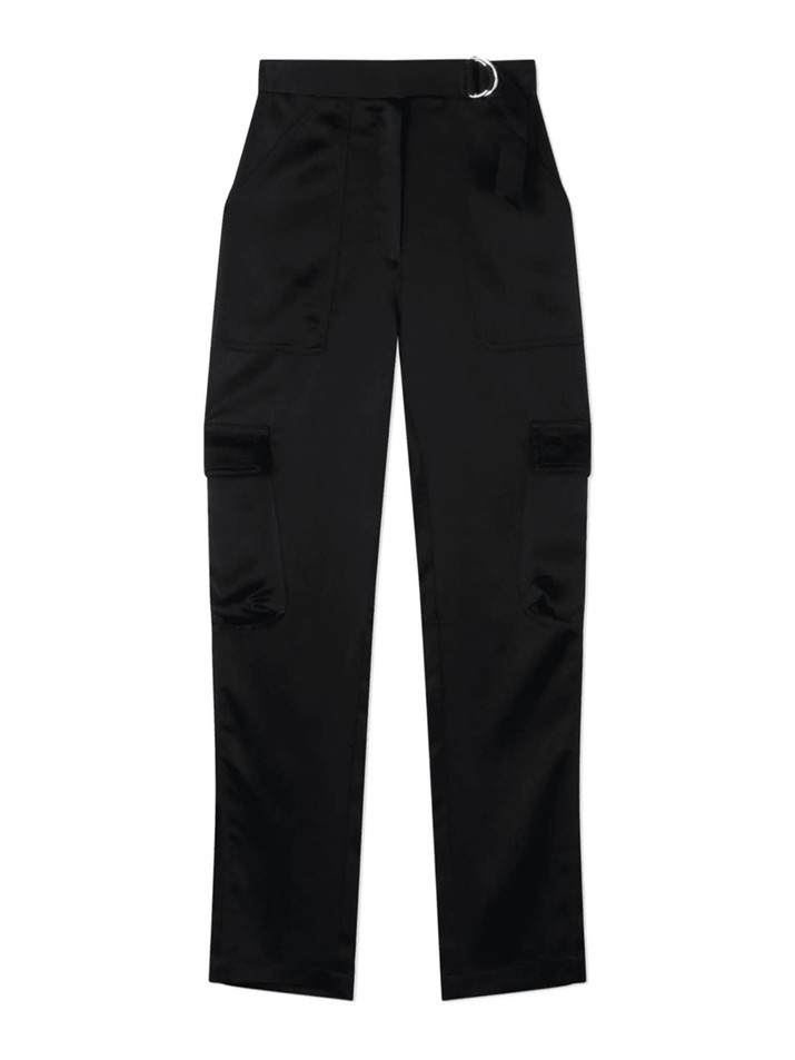 SIMKHAI Carolina Utility Pant in Black Product Shot 
