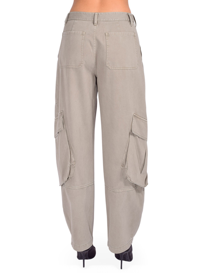 FRAME The Bubble Cargo in Rosemary Back View 