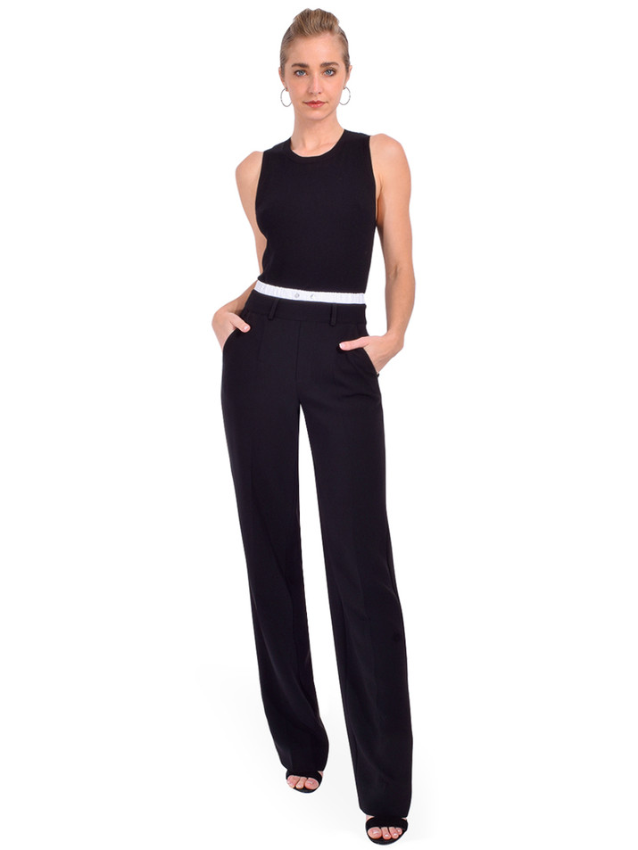 Cinq a Sept Vittoria Pant in Black Full Outfit 