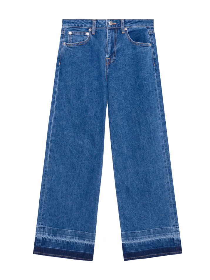 SIMKHAI Jude Denim in Marine Blue Product Shot 