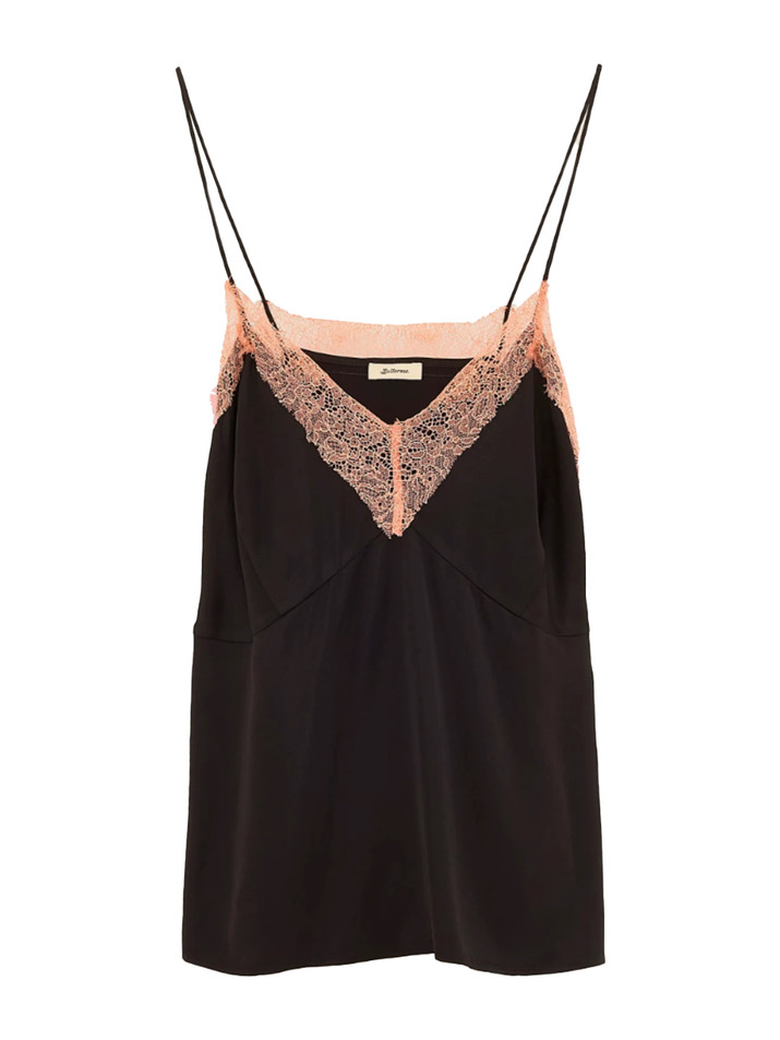 BELLEROSE Haven Tank Top in Black Product Shot 
