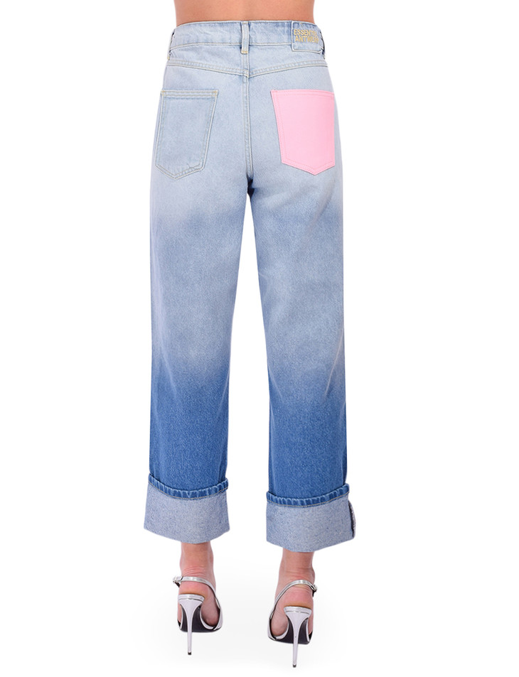 ESSENTIEL ANTWERP Habille Jeans in Blue Back View 