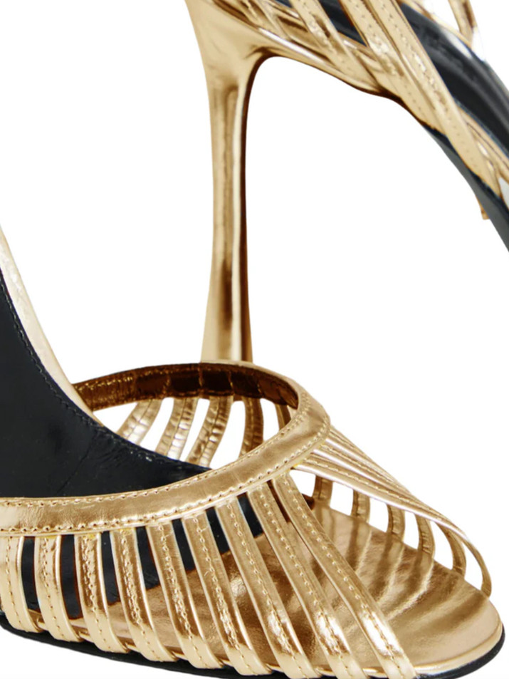 RETROFETE Analu Heel in Gold Details