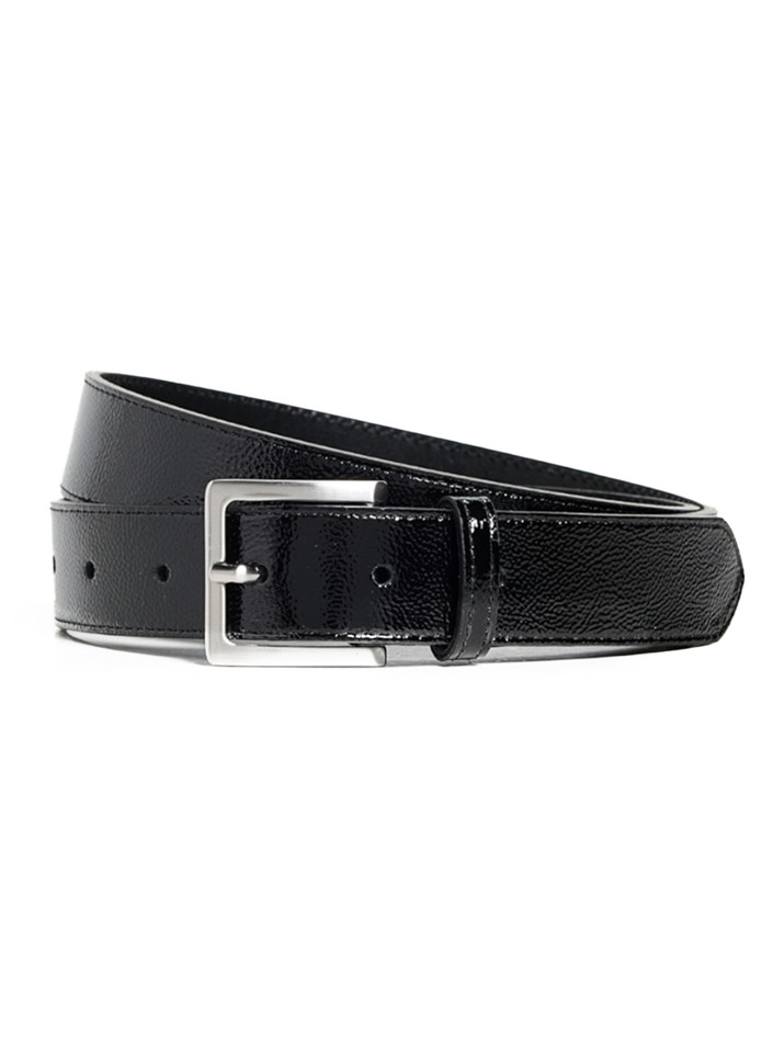 FRAME Utility Belt in Black Front View 2

