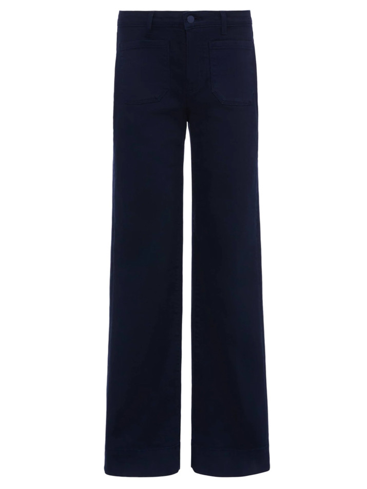 L'AGENCE Nolan Patch Pocket Jean in Deep Midnight 