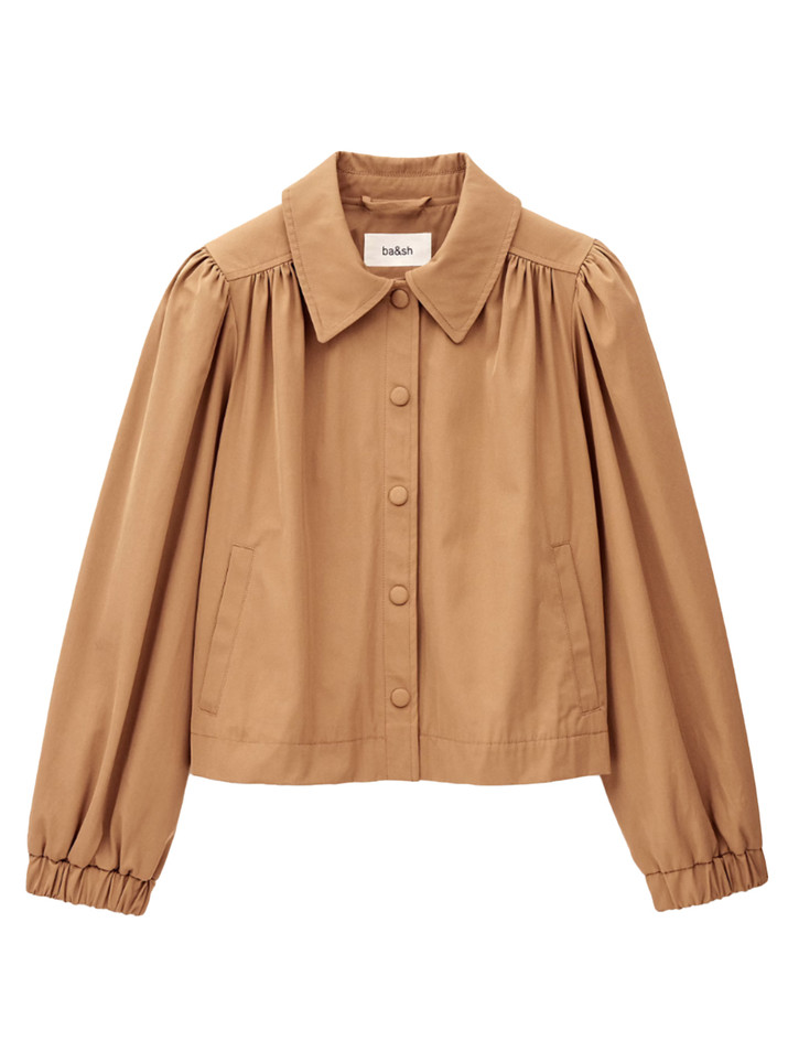 Icon Coat in Camel